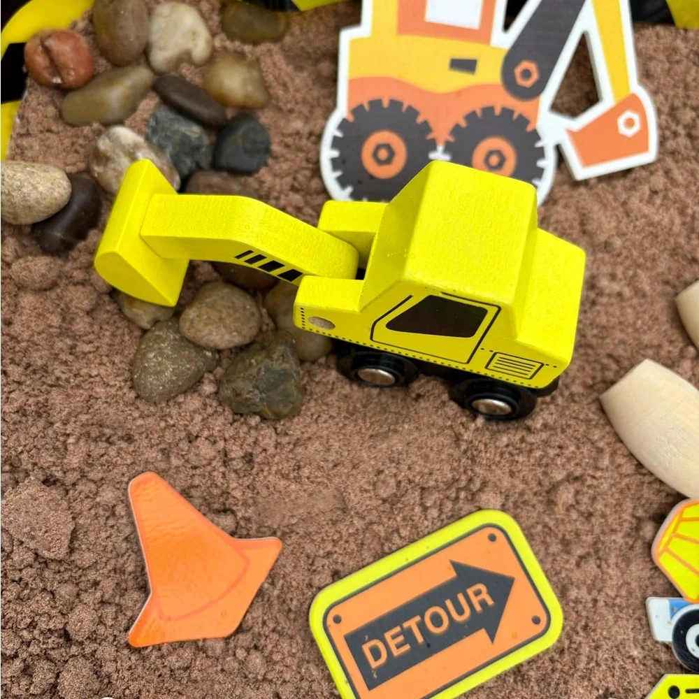 Construction Site Playset for Kids